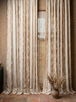 Charger l'image dans la galerie, Wabi-Sabi collection, Custom Made Natural fibres Curtains
