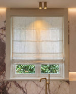Load image into Gallery viewer, Roman Blinds in Off-white colour
