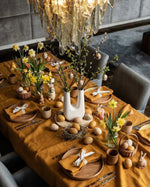 Load image into Gallery viewer, Linen Safran napkins (Set of 4) – 45x45 cm
