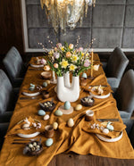 Load image into Gallery viewer, Linen Safran napkins (Set of 4) – 45x45 cm
