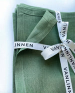 Load image into Gallery viewer, Olive 100% Linen Napkins (Set of 4) – 45x45 cm
