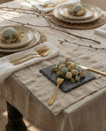 Charger l'image dans la galerie, Nappe en lin doux motif Safari
