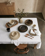 Charger l'image dans la galerie, Tablecloth from Off-white linen
