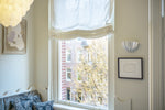 Load image into Gallery viewer, Relaxed Linen Roman Blinds Off-White
