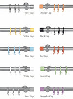 Charger l'image dans la galerie, Linen Cafe Curtain – Top and Bottom Rod
