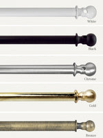 Charger l'image dans la galerie, Linen Cafe Curtain – Top and Bottom Rod
