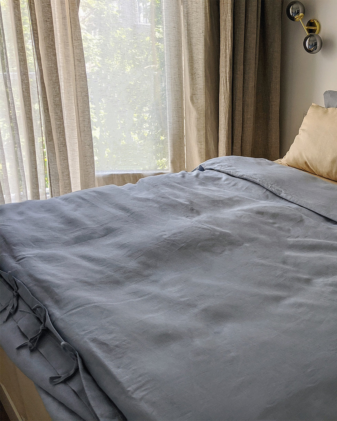 Linen duvet cover