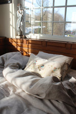 Load image into Gallery viewer, Natural flax linen pillow case
