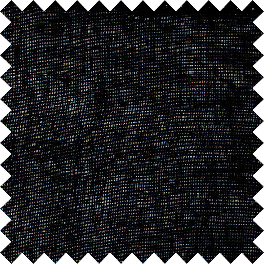 Black linen tulle 90G/M²