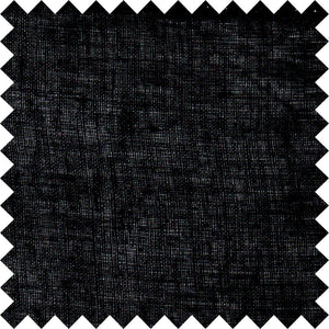 Black linen tulle 90G/M²