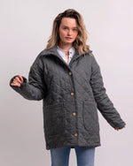 Load image into Gallery viewer, Multiseason linen quilted jacket
